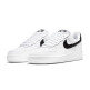 Nike Air Force 1 Low '07 White Black Pebbled Leather