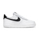 Nike Air Force 1 Low '07 White Black Pebbled Leather