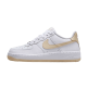 Nike Air Force 1 (GS) "White Light Khaki"