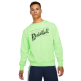 Sudadera Nike Dri-FIT Standard Issue Basketball "Lime Glow/Pale Ivory"