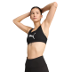 Sujetador deportivo PUMA  4KEEPS BRA - MID "Black-Big cat"
