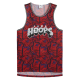 Camiseta de Baloncesto de Tirantes Puma Flagrant Foul "Candy Apple-AOP "