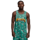 Camiseta de Baloncesto de Tirantes Puma Flagrant Foul  "Vibrant Green-AOP"