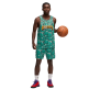 Camiseta de Baloncesto de Tirantes Puma Flagrant Foul  "Vibrant Green-AOP"