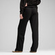 Puma ESS ELEVATED High-Waist Straight Leg Rib Pant "Black"