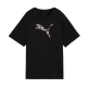 Camiseta Mujer Puma ESS GRAPHIC Animal Relaxed  "Black Print"
