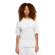 Camiseta mujer Puma ESS GRAPHICS LEO LUXE Bedazzled Oversized  "White"