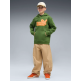 Sudaderas Puma ESS LOGO LAB Relaxed Hoodie FL B "Earthy Green"