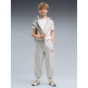 Pantalón Puma ESS LOGO LAB Relaxed  FL B "Gray Echo"