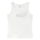 Camiseta Niña Puma ESS Logo Tank Rhinestone G "white"