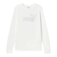 Sudadera Mujer Puma ESS Rhinestone CREW TR "White"