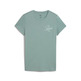 Puma ESS SCRIPT Tee "Green Moon"