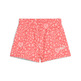 Puma FLAMING LOVE AOP High Waist Shorts TR G "Peach Frost"