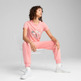 Puma GRAPHICS Branded Leaf Tee "Pink Fruit"