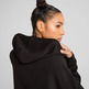 Puma HER Comfort Crop Full-Zip Hoodie "Black"