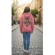 Sudadera Niña Puma MID90s Flower "Wild Pink"