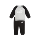 Chándal infantil Puma MINICATS ESS Raglan FL INF "Black-White"