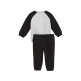 Chándal infantil Puma MINICATS ESS Raglan FL INF "Black-White"