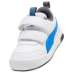 Zapatillas Infantil Puma Multiflex 2 SL V  "White-Racing Blue"