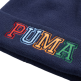 Puma Gorro beanie de corona media Pom Pom "Navy "