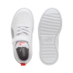 Zapatillas Niño/a Puma Rickie AC+ PS "White-Gray Echo-Red Flash"
