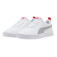 Zapatillas Junior Puma Rickie Jr. "White-Gray Echo-Red Flash"