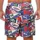 Puma SPORTS LEGACY AOP Relaxed Shorts 6’’ " Blue Crystal-AOP"