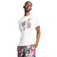 Puma SPORTS LEGACY Front Graphic Tee "White"