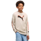PUMA Camiseta de manga larga holgada de calle  "Silver Fog"