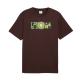 Camiseta Puma SUNSET DRIVE Graphic Tee "Brown"
