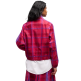 Chaqueta Puma T7 Relaxed Tartan Woven "Garnet Glow"