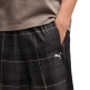 Pantalón deportivo  Puma T7 Relaxed Tartan "Black"