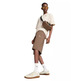 Puma WARDROBE ESS Long Line Relaxed Shorts 11"  "Totally Taupe"