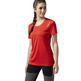 Reebok W Running Essentials Short Sleeve Tee (riot red)