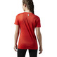 Reebok W Running Essentials Short Sleeve Tee (riot red)