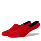 Stance Casual Icon No Show Socks "Red"