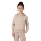 Sudadera Niña Champion Embroidery Logo "Beige"