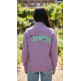 Sudadera Niña Champion Graphic Logo Full Zip "purple"