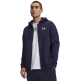 Sudadera con Capucha y Cremallera UA Icon Fleece "Midnight Navy"