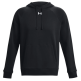Sudadera con Capucha UA Men´s Rival Fleece "Black-White"