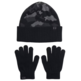 Set de Gorro y Guantes Under Armour Niño/Niña "Black-Camo"
