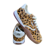 Zapatillas Mustang Fur Leather  "Leopardo"