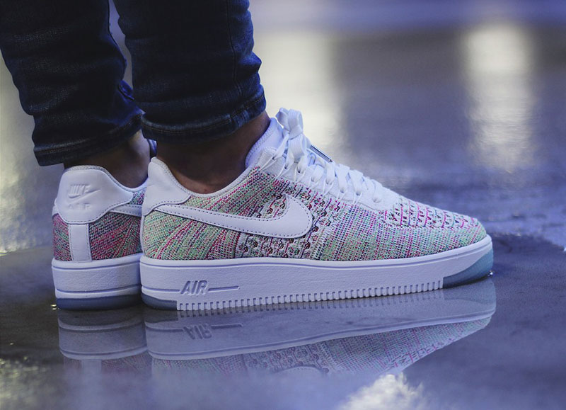 estación de televisión Perjudicial Perth Wmns Air Force 1 Flyknit Low "Multicolor"