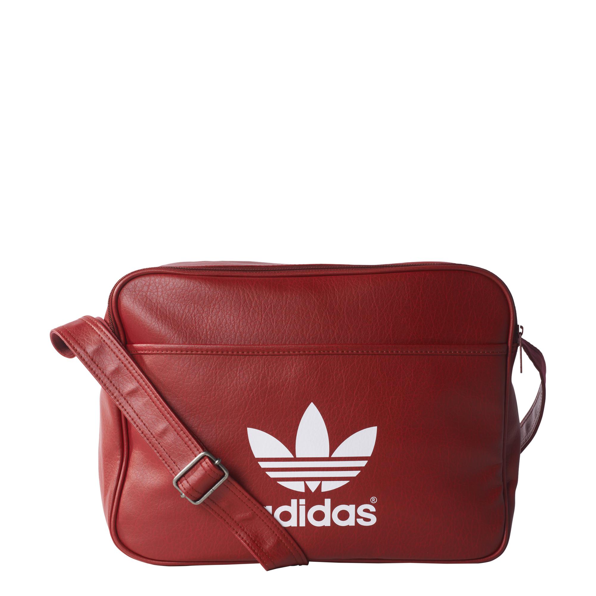 Adidas Bolso Airliner Classic Trefoil burdeos