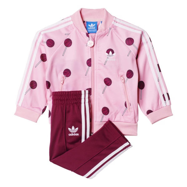 chandal adidas rosa niña