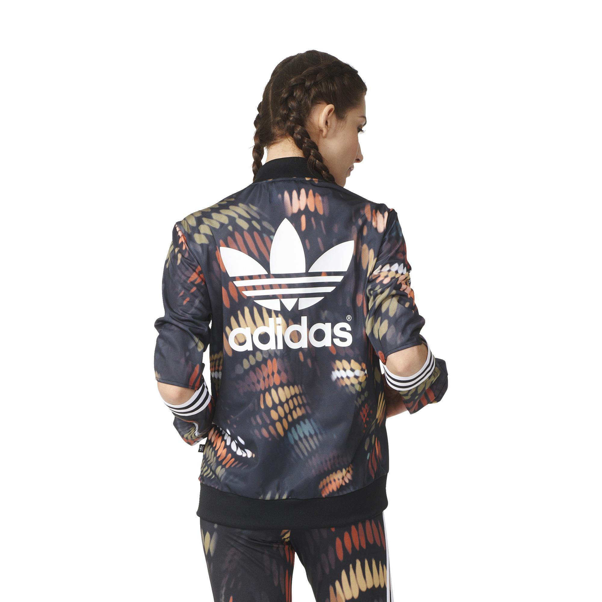 Adidas Originals Chaqueta Cut Out Circus Track Top By Rita Ora