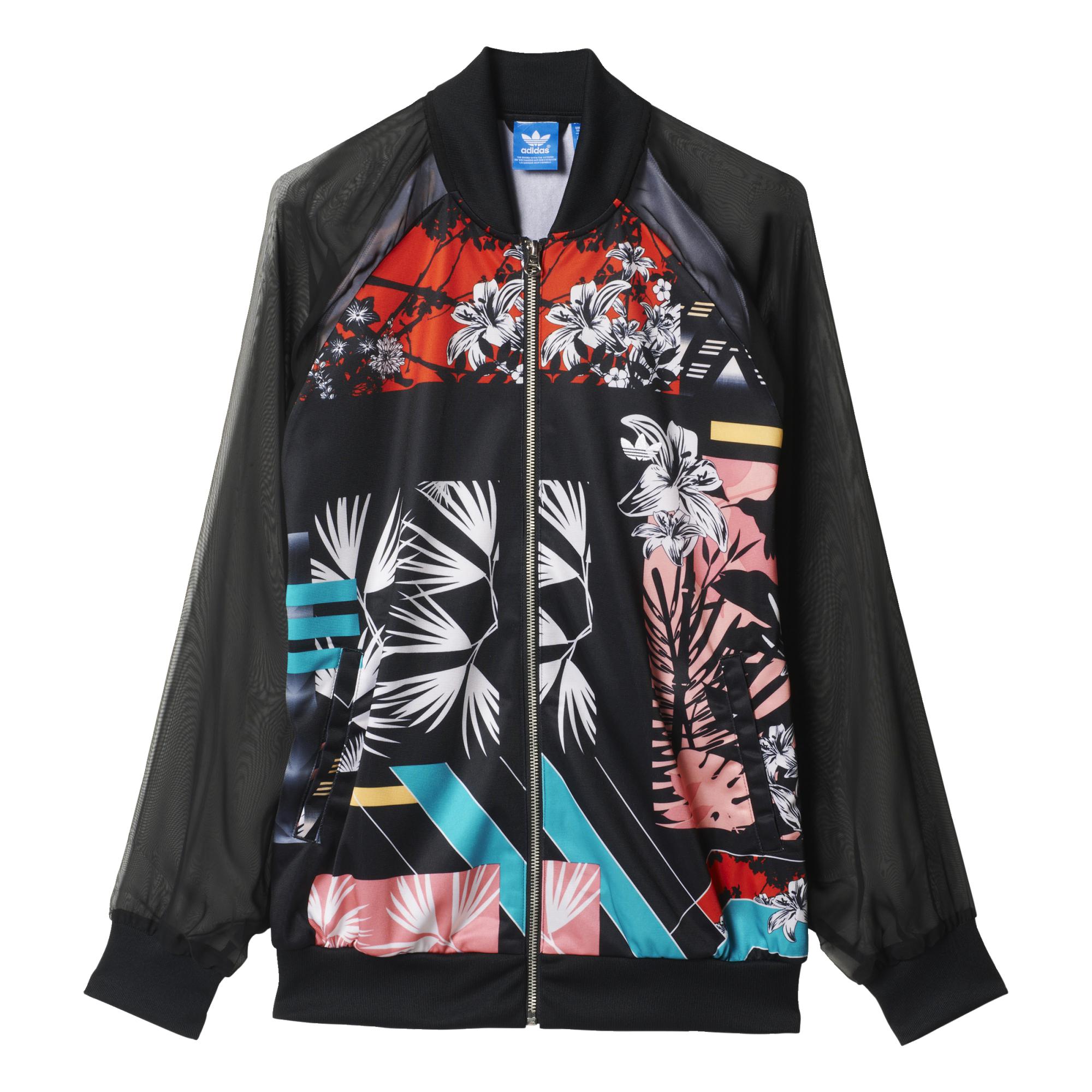 capitán Cena también Adidas Originals Mujer Chaqueta Soccer Track Top "Tropic" (mul