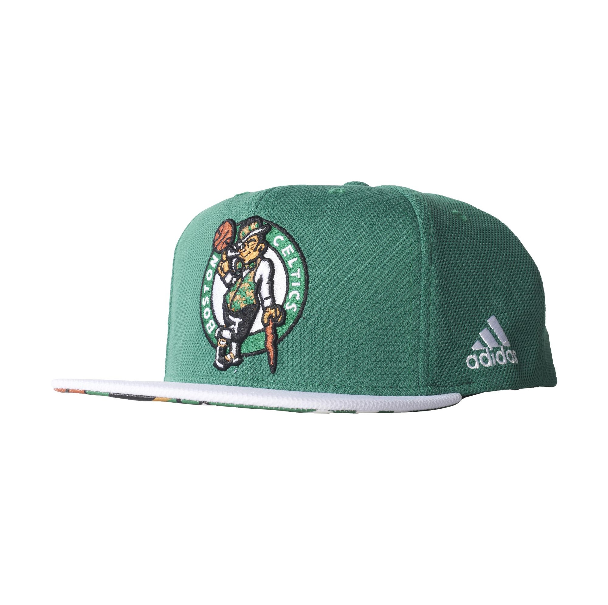 A veces embarazada comienzo Adidas NBA Gorra Flat Cap Celtics (verde/blanco/negro)