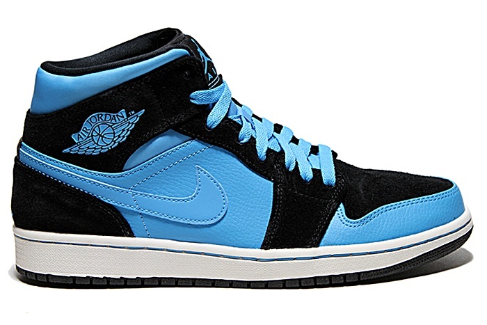 jordan azul con negro