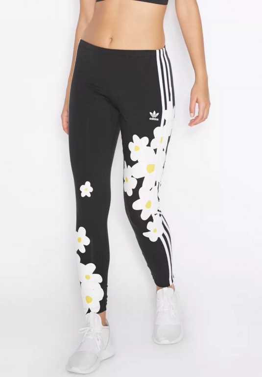 Adidas originals pharrell williams 3 stripe leggings on sale with daisy floral print